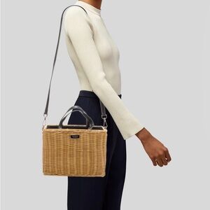 Kate Spade New York Wicker Handle Bag